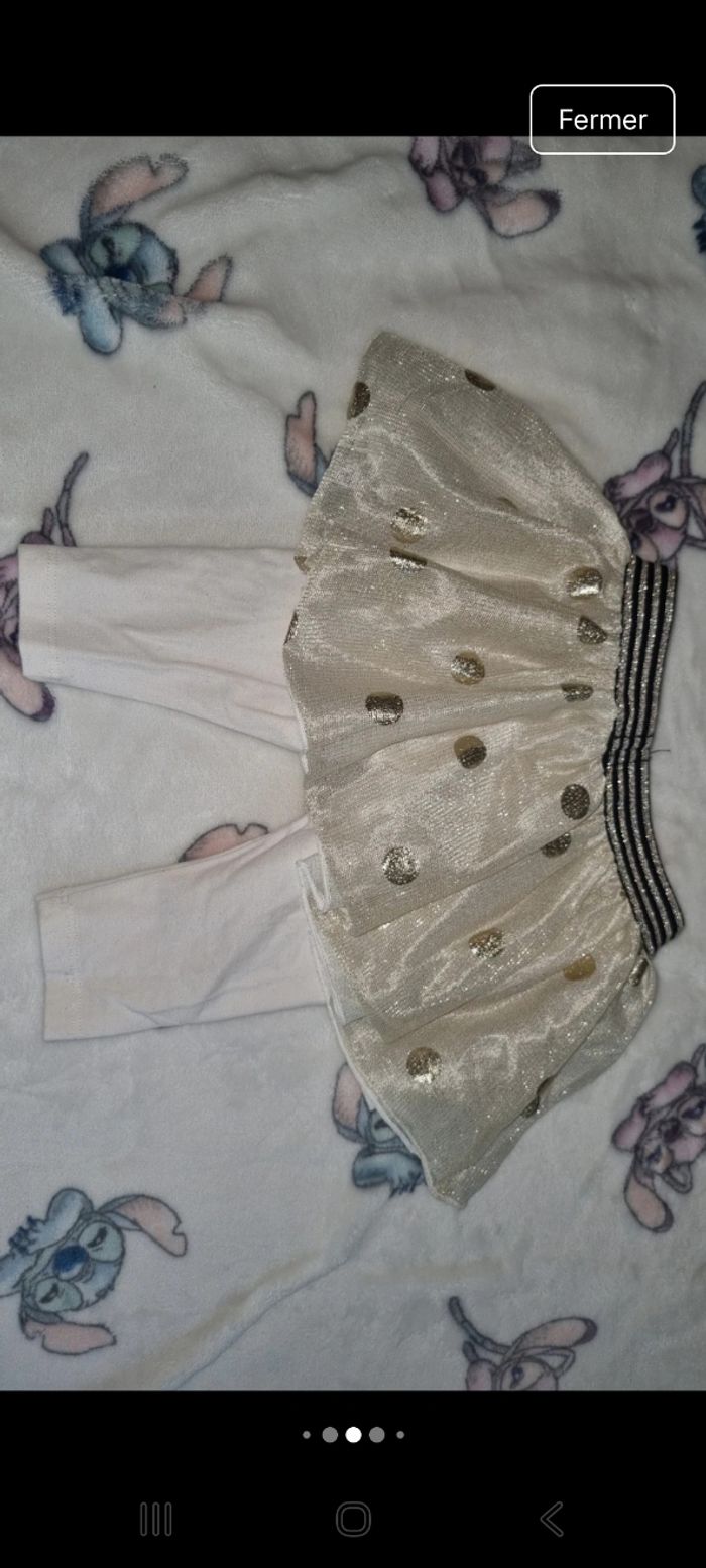 Jupe leggings 6 mois en très bon état - photo numéro 6