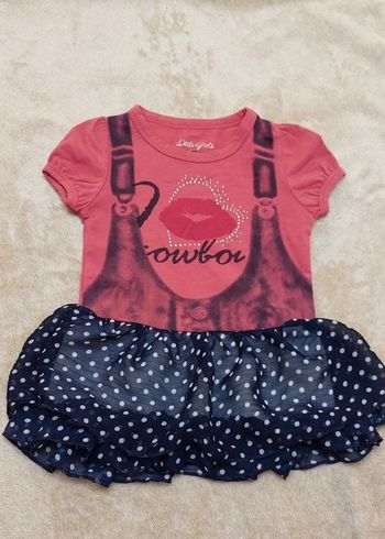 Robe fantaisie sans manches bébé fille 12 mois