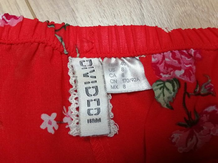 Combinaison Short avec petites fleurs - photo numéro 3