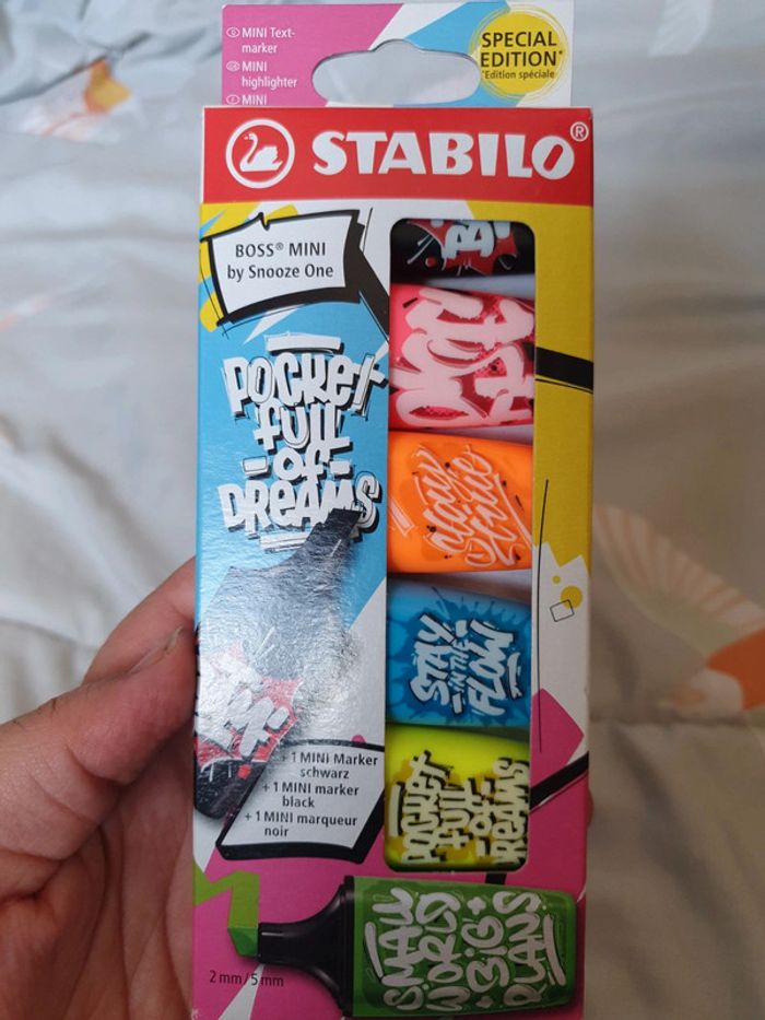 Lot stabilo édition spéciale - photo numéro 5