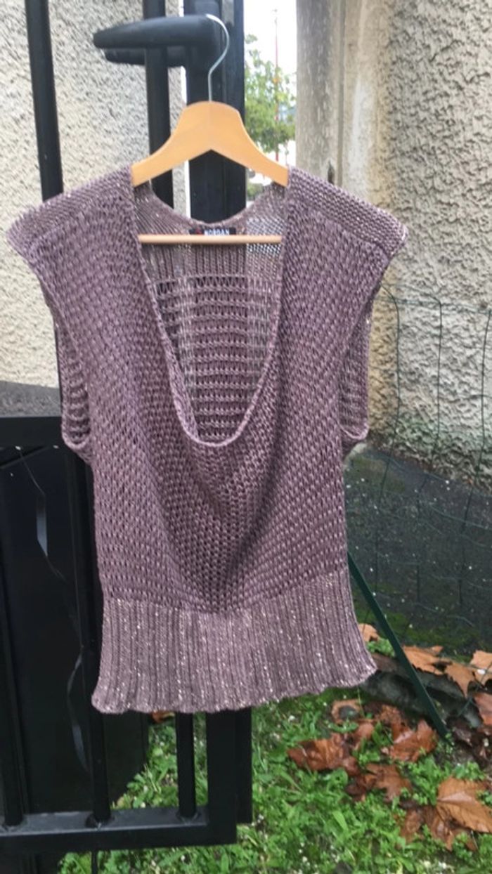 Haut en maille
