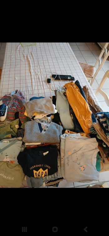 Lot 125 vêtements 3 mois