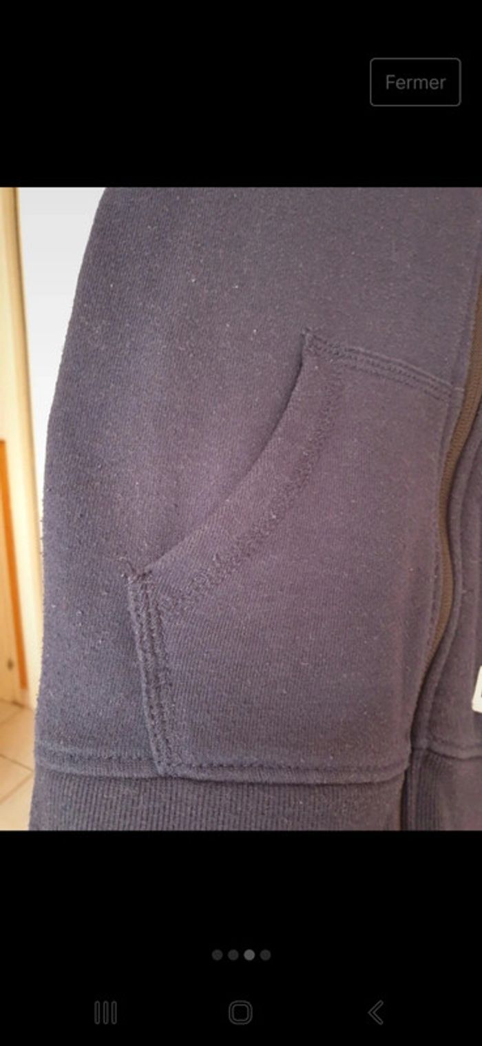 Gilet type sweat zippé garçon - photo numéro 6