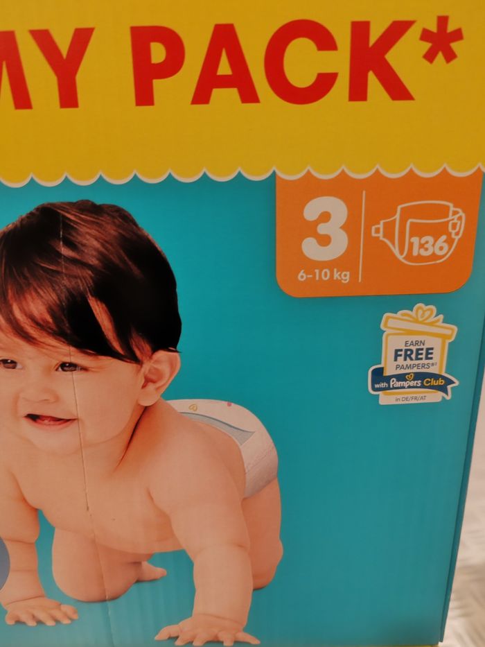 Couche pampers baby dry T3 - photo numéro 2