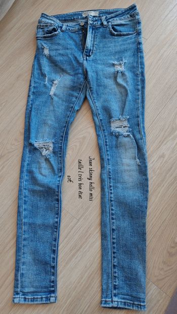 Jean skinny hello miss taille L 🌹