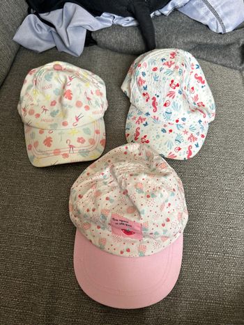 Lot casquettes