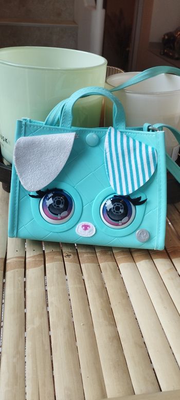 Sac a main tote bag chiot purse pets