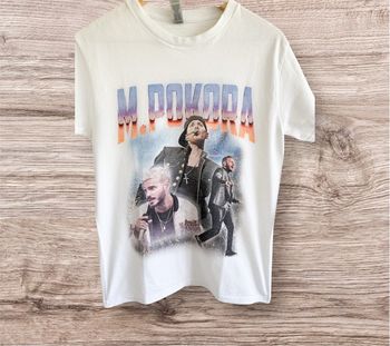 T-shirt manches courtes blanc m.pokora Matt pokora épicentre 2024/2025 taille 36 S