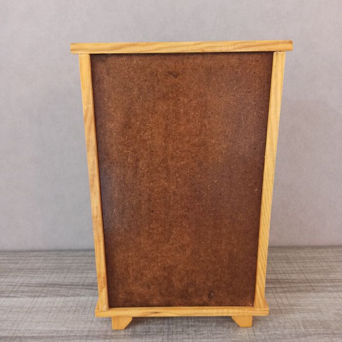 Armoire de poupée en bois pour barbie - photo numéro 4