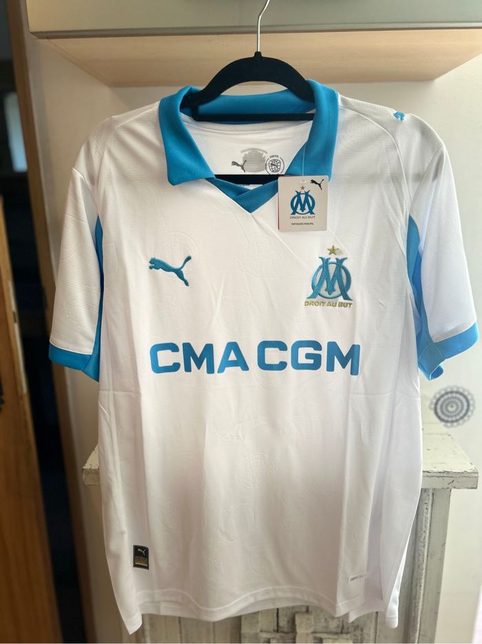 Maillot OM 25/26 Domicile – / L – Haute qualité