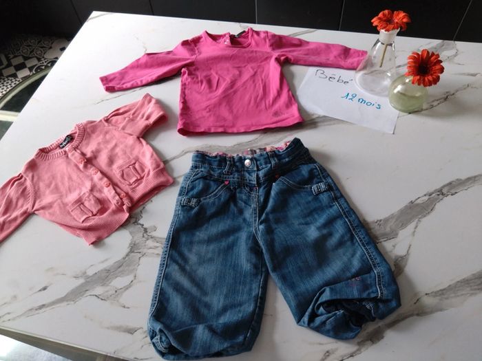 Lot de vêtements bébé fille 12 mois