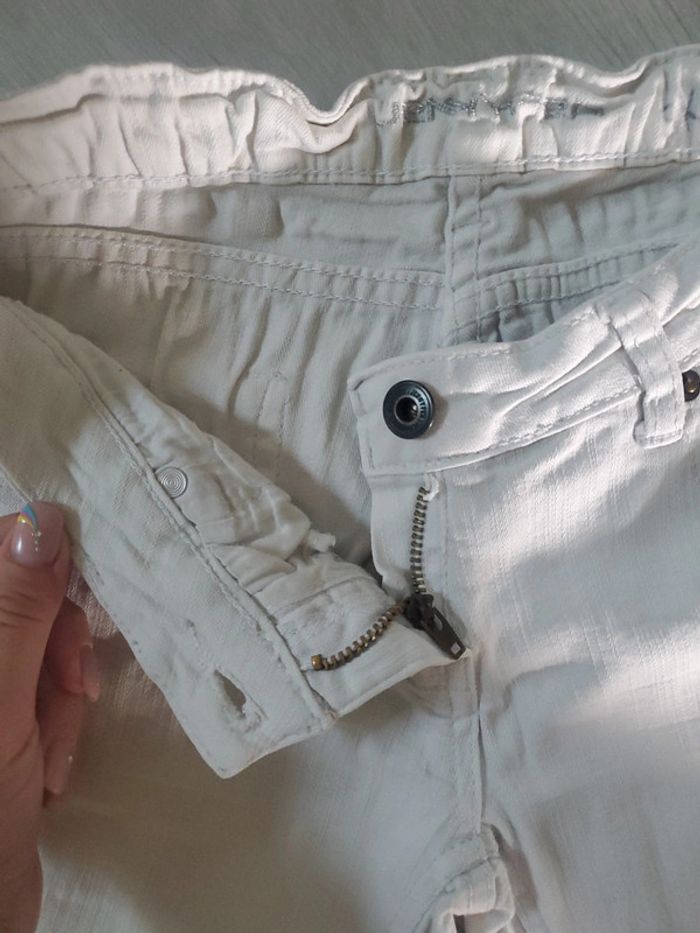 Pantalon blanc Skinny - Jennyfer - Taille 34 - photo numéro 3