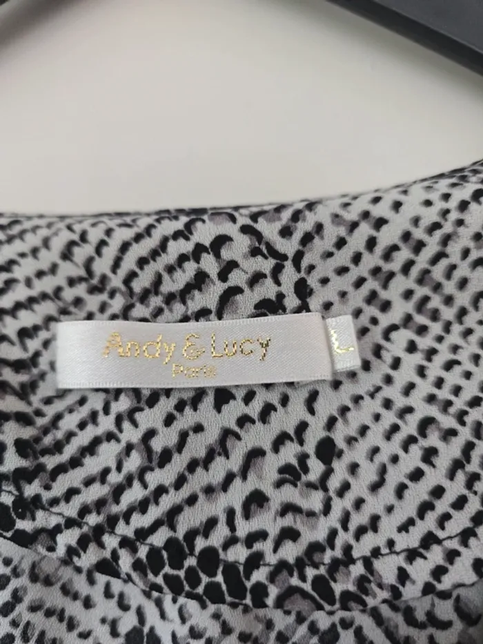 Robe longue et fluide motif animal - photo numéro 4