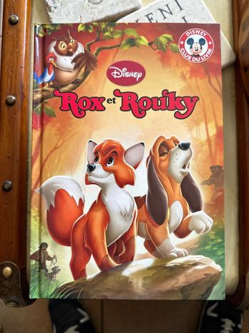 Livre Disney Rox et Rouky