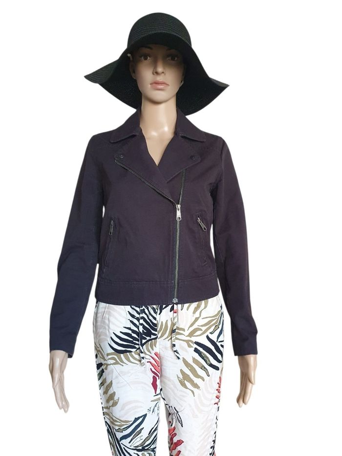 Veste Levi's Denim Noir - Coupe Trucker- 100% coton- XS - photo numéro 2