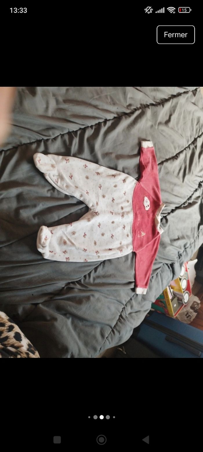 Lot de pyjama bébé fille taille 6 mois - photo numéro 6