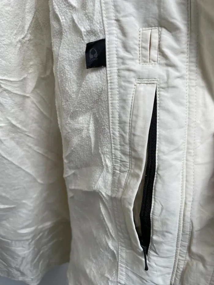 Eddie Bauer Cream Zipped Hoodie Coat Mens XXL - photo numéro 10