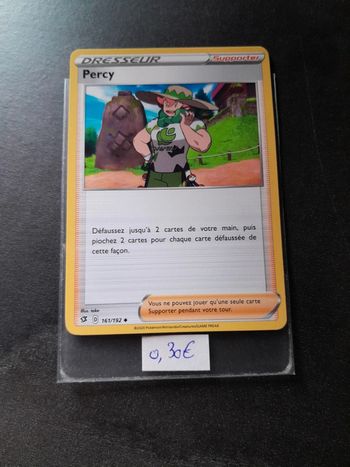 Carte Pokémon Percy 161/192