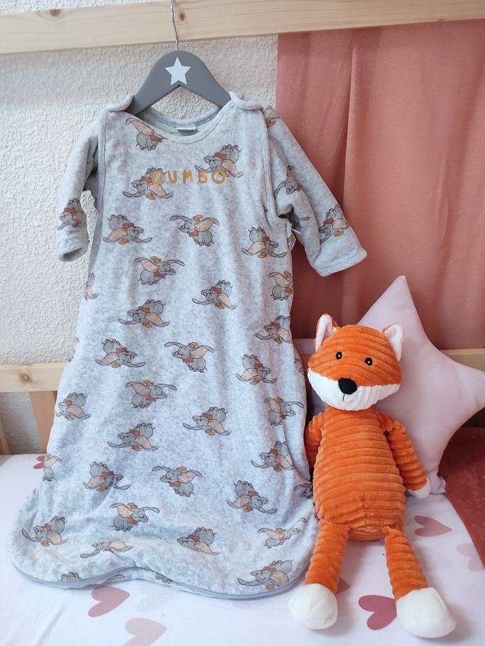 Turbulette/Gigoteuse Dumbo - TOG 3 - Avec ou sans manches -  Comme neuf - Disney baby
