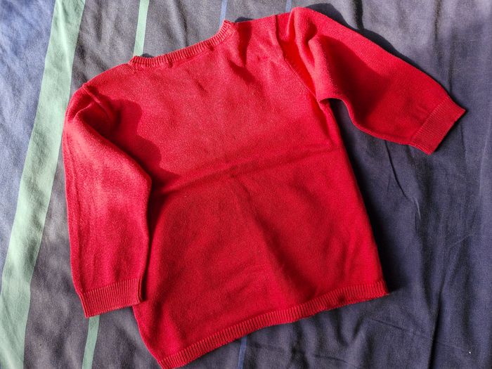 Superbe gilet jersey rose bonbon - photo numéro 7