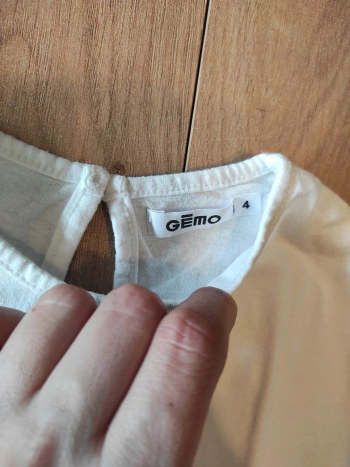 Tee-shirt MC 4 ans Gémo - photo numéro 2