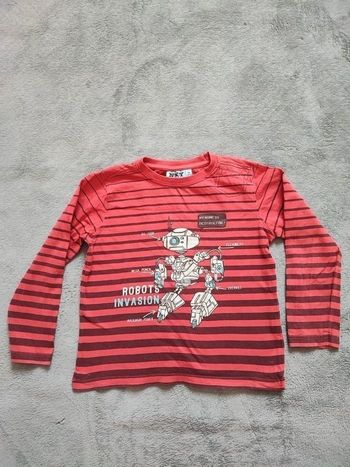 Tee-shirt robot 6 ans