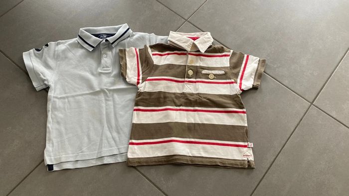 Lot ensemble polo tee shirt haut vêtement garçon jacadi 4 ans