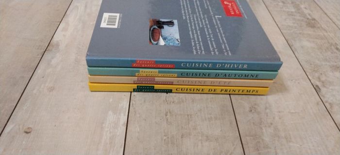 Lot de 4 livres de cuisine "Saveur des quatre saisons" - photo numéro 4