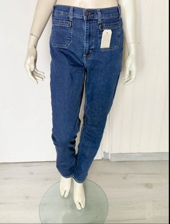 Jean Levi’s 724 High-Rise Slim Straight – Taille 30/30 – Bleu denim – Neuf avec étiquette