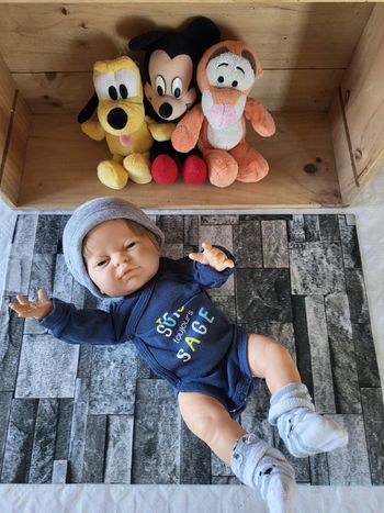 Poupon garçon espagnol réaliste-Berjusa-42cm