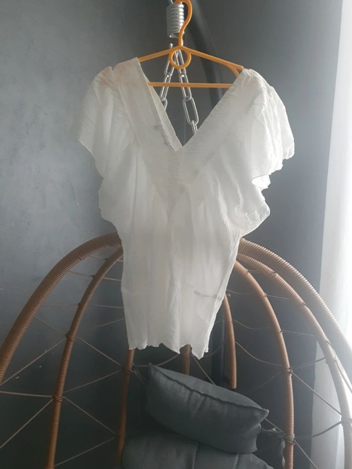 Haut blanc - photo numéro 2