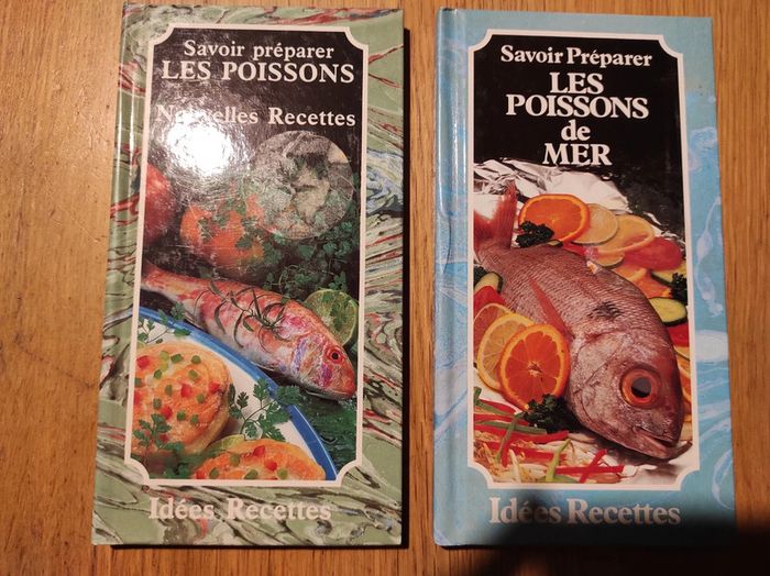Lot de 2 livres de cuisines