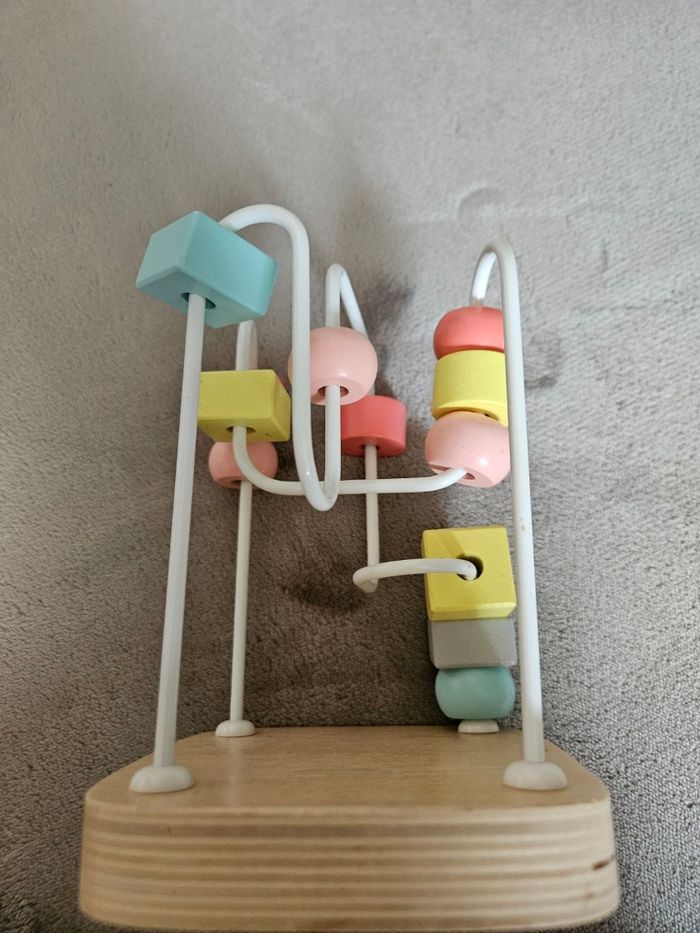 Mini boulier en bois - photo numéro 2