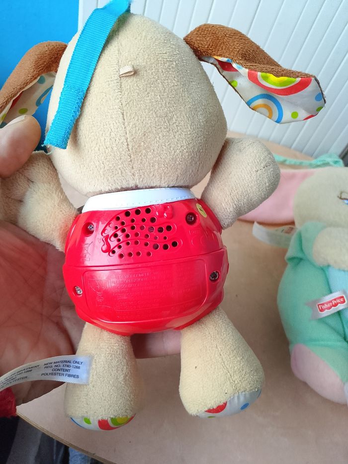 2 peluches d'éveil - photo numéro 5