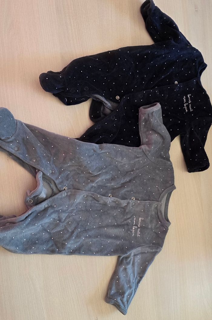 Pyjamas hiver 3mois 60cm