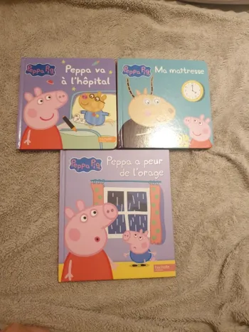Lot livre peppa pig