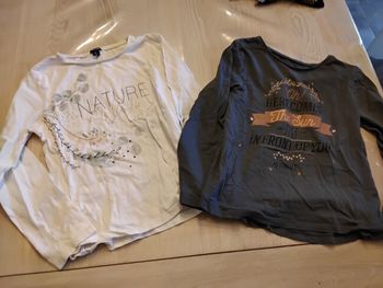 Lot de 2 t-shirt manches longues