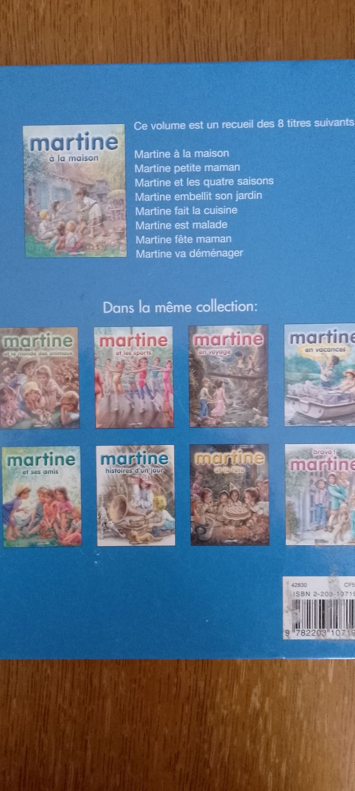 Joli lot de 4 livres Martine ( dont volume 6 contenant 8 titres ) bon état - photo numéro 5
