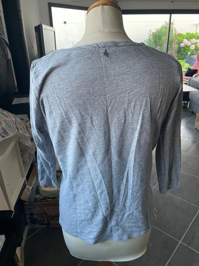 TEE Shirt gris sud express taille M - photo numéro 5