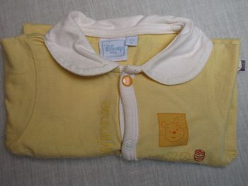 Body jaune, 3 mois