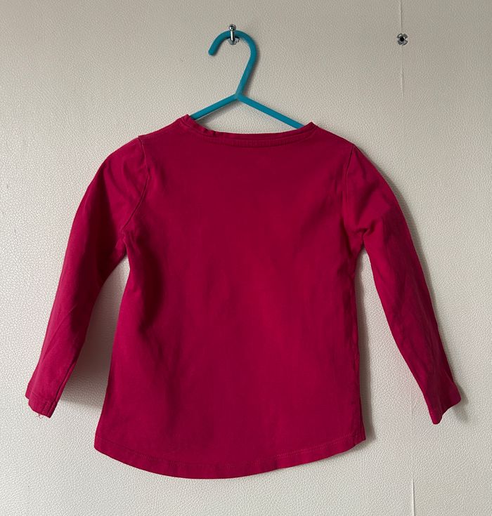 Tee-shirt imprimé noir et doré taille 3 ans - photo numéro 3