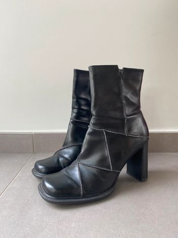 Bottines cuir
