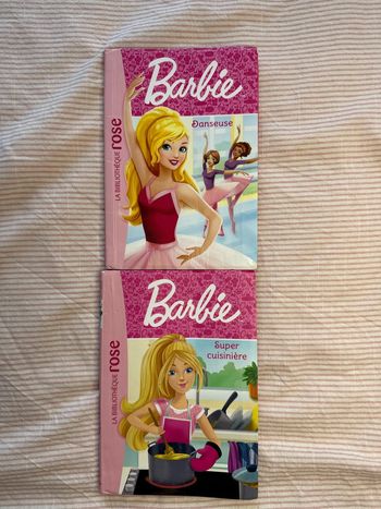 Lot 2 livres barbie