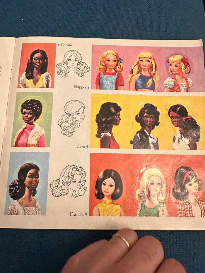 Album livre vignettes Panini ancien 1976 complet Barbie stickers autocollants - photo numéro 14