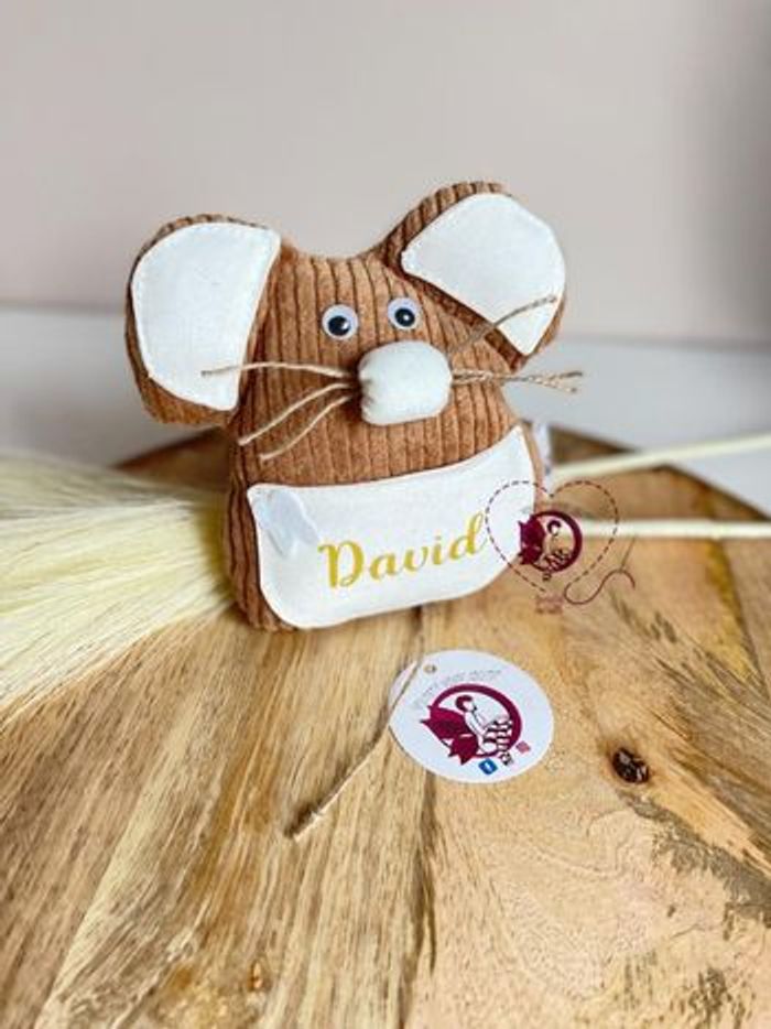 Petit coussin souris pour dent de lait - photo numéro 5