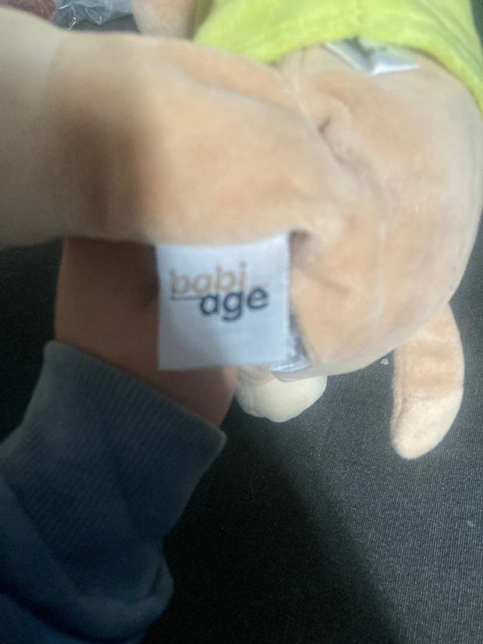 Peluche chien avec  avec vêtement - photo numéro 5