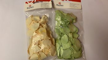 Rayher pétales en papier 2 emballages
