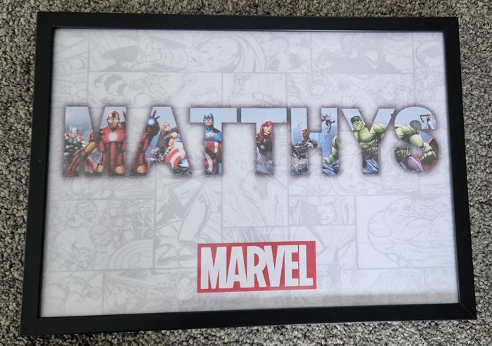 Cadre prénom personnalisé - photo numéro 2