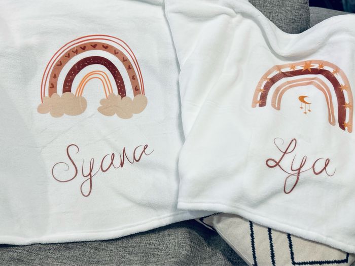 Couverture bébé personnalisée - photo numéro 3