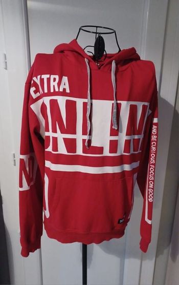 sweat rouge xs